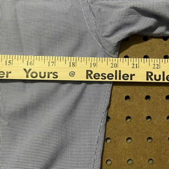 Brooks Brothers Black Fleece Button Down Shirt Mens M Blue Plaid Thom Browne BB0 - Picture 7 of 9